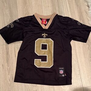 NFL Kids Black and Gold Number 9 Jersey
